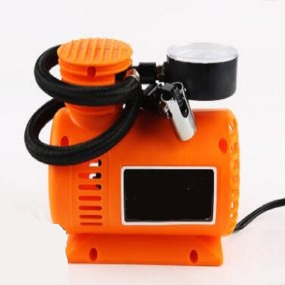オレンジ自動空気圧縮機のポータブル、250psiタイヤのためのプラスチック空気ポンプ