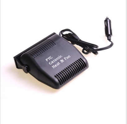 プラスチック携帯用ファン ヒーター0.5キログラム/黒い電気自動車のヒーター12v DC