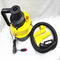 適用範囲が広いホースの手持ち型の掃除機の黄色い自動掃除機が付いている掃除機