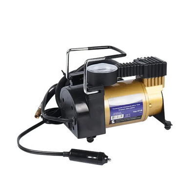 シングルシリンダーミニタイヤポンプ DC12v メタルエアコンプレッサー トラック用エアライドタイヤ充電器