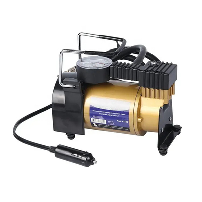 シングルシリンダーミニタイヤポンプ DC12v メタルエアコンプレッサー トラック用エアライドタイヤ充電器