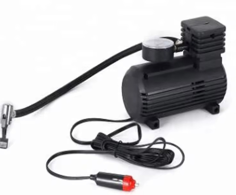 ミニエアコンプレッサー 携帯タイヤポンプ Dc12v 計量付き ミニコンプレッサー 300psi ポータブルカーエアコンプレッサー
