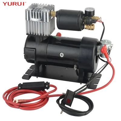 重用車用エアコンプレッサー DC12v/24v エアツールのタイヤ充電器