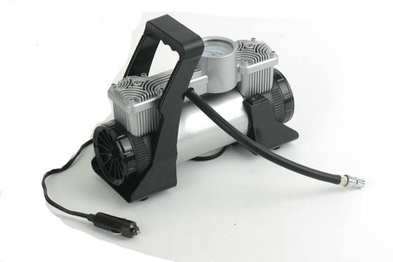 良い価格 DC12v ポータブルカーエアコンプレッサー プラスチックボックス付きタイヤ充電器 オンライン