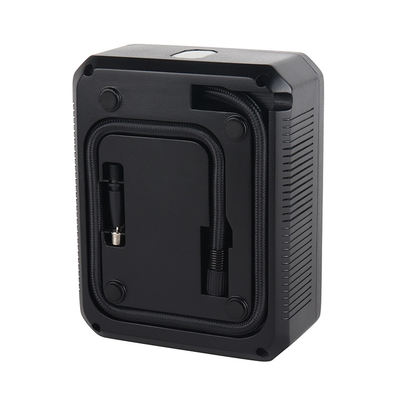 リチャージ可能な無線デジタルカーエアコンプレッサー 液晶ディスプレイ付き ポータブルDC12Vエアポンプ
