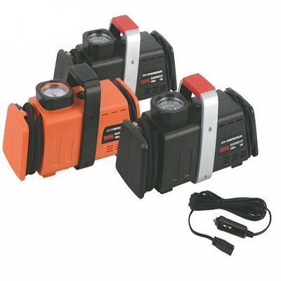 AC110-230v ポータブルカータイヤ充電器 DC12v ハンドル付き