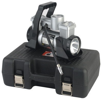 LED軽重用車用 携帯式空気圧縮機 DC12v ツールボックス付き