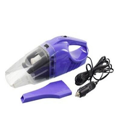 紫色の手持ち型の電池式の掃除機Dc 12vのプラスチック