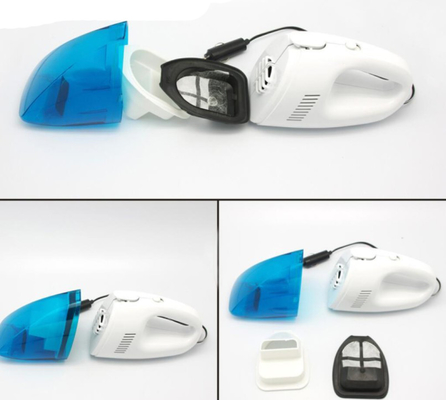 12v Dc携帯用手持ち型車の掃除機のプラスチック イン・ブルー白い色