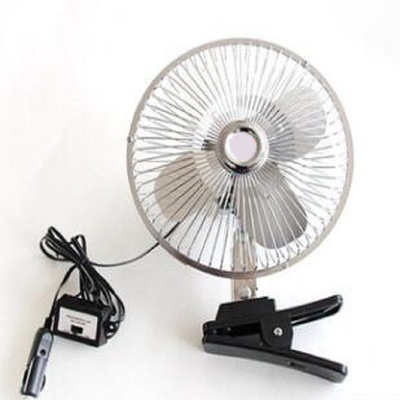 電気再充電可能な携帯用ファン、車のための12v/24v電気冷却ファン