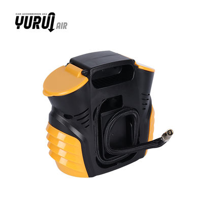 12V ポータブルカータイヤエアコンプレッサー 150PSI LEDライト付き