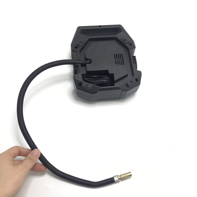 自動車用のポータブルタイヤ充電器 ライト付き12vの空気ポンプ