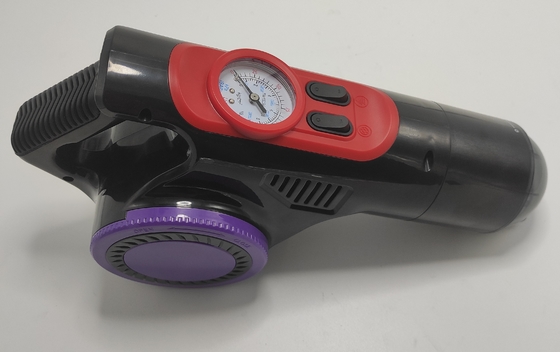 再充電可能な12Vの掃除機と空気圧縮機 LEDライトエア付きのハンドヘルドミニ 4イン1タイヤ
