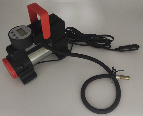 DC12V LEDライト ポータブル メタルカーエアコンプレッサー デジタル計
