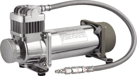 重荷用エアライド 懸垂 コンプレッサー トラック オフロード メタル エアライド パネウマティック 12v クロム