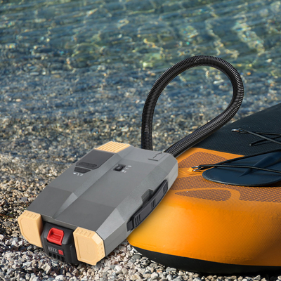 5000mAH 電池容量 SUP 充気式ドックカヤックパドルボードのための電気ポンプ 20PSI 12V/110-240V