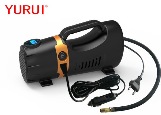 電動DC12v AC110V-220V プラスチック式 携帯型車用タイヤ充電ポンプ