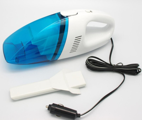 良い価格 12v Dc携帯用手持ち型車の掃除機のプラスチック イン・ブルー白い色 オンライン