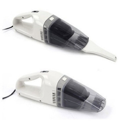 良い価格 白く黒い手持ち型車の掃除機12v Dcのタバコのより軽いポータブル オンライン