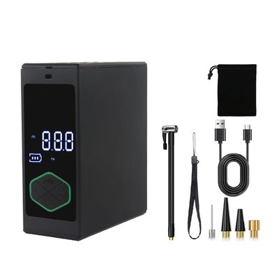 超コンパクト 150 PSI ミニエアコンプレッサー 17LPMのエアフローと4つのノズルアダプター