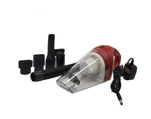 Recordless携帯用車の掃除機12v Dcの赤くおよび白い色