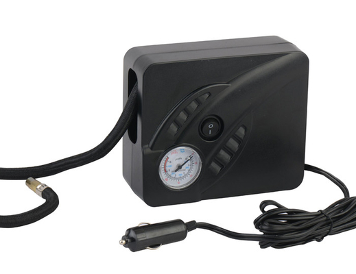 黒い車用タイヤ DC 12V 携帯エアコンプレッサー 携帯タイヤ充電器